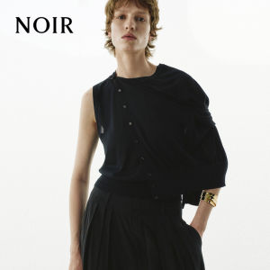 MO&Co. | Acetate Silk Shine Knit Cardigan Set
