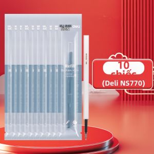 deli | Bút Viết êm Ái Không Tiếng ồn Cho Học Sinh Khô Nhanh