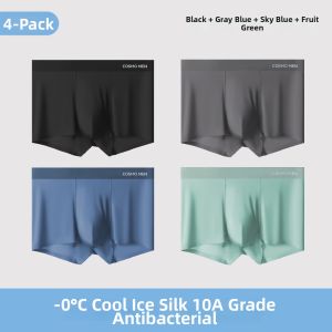 COSMO LADY | Antibacterial Seamless Lightweight Mens Briefs