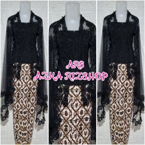 set kebaya akad nikah kebaya kutubaru putih bisa COD