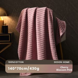 JIXIANGHAILUO | Thick High Quality Cotton Bath Towel for Men Moisture Absorbent Lint Free