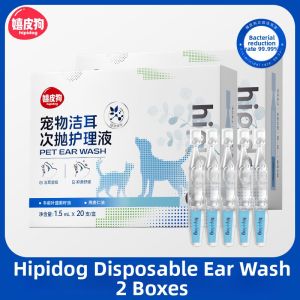hipidog | Anti-Ear Mite Antibacterial Odor Removal Pet Ear Drops