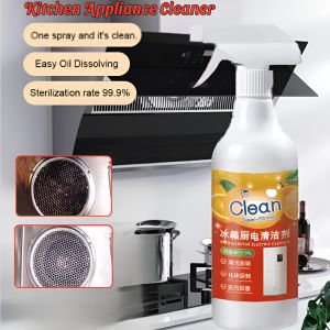 Kitchen Appliance Cleaner For Heavy Oil Stain Refrigerator Deodorizer Deep Cleaning Mold Remover Household Cleaner