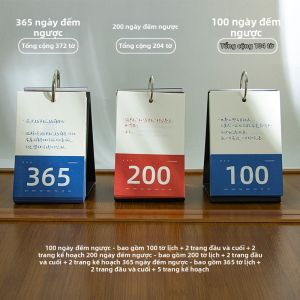 QINGHEJI | Examination Countdown Creative Calendar 365 Days
