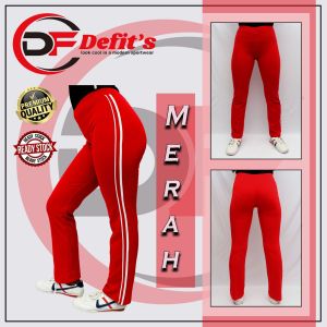 (PNJG LIST)celana panjang garis dua bahan spandex/traening olah raga wanita motif garis samping/bawahan celana senam aerobic zumba