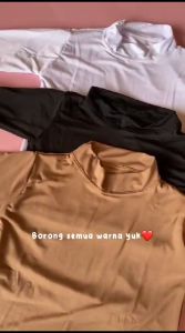 Manset Anak Lengan Panjang Inner Muslim Kaos Mangset Anak Perempuan / Baju Manset Anak Adem Melar
