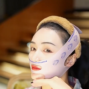 【Local Delivery】Foreverlily V Face Lifting Band Pembalut Muka V Shape Untuk Muka Tirus Tighten & Lift Instant V Face Strap Improving Facial Wrinkle Double Chin