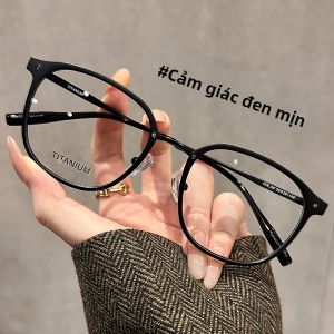 GUANGYE | Kính Cận Khung Titanium Siêu Nhẹ Phù Hợp Với Khuôn Mặt Trứng & Tròn