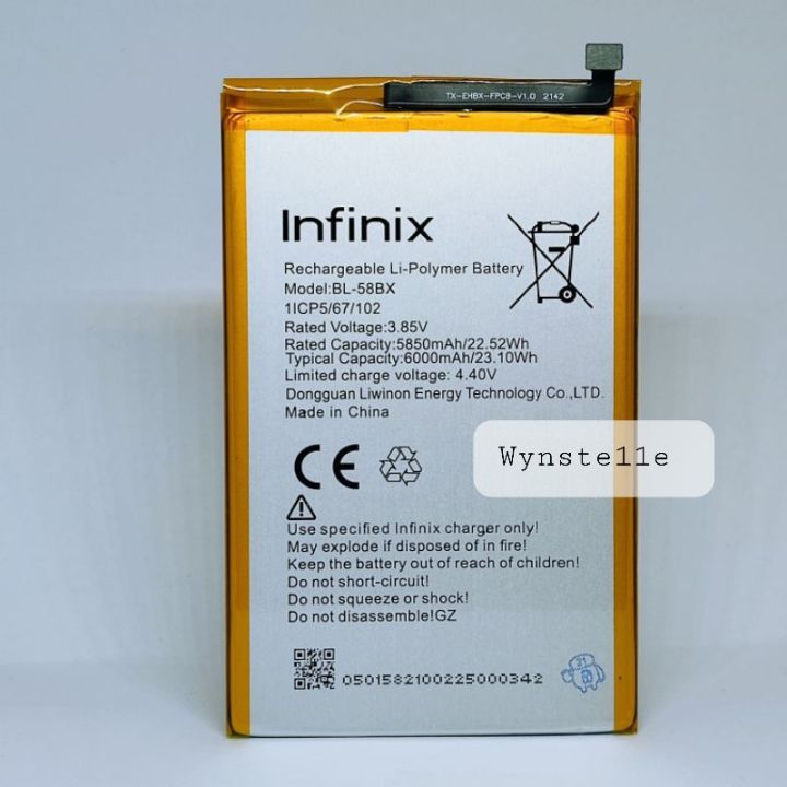 Baterai Hp Infinix Hot Battery Mah Batre Baterai Hp Infinix Hot Play X680  X680B X680C Kode Model BL