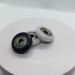 608ZZ Bearing Roller Wheel 8x30x8.5mm Nylon POM Wrapped Bearing Wheel Round Roller Furniture Parts