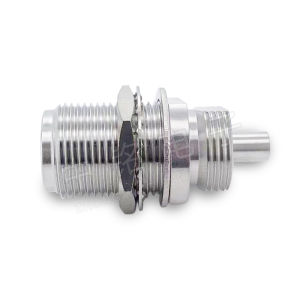 ZhongMingDiZi N-KYB3 RF Connector Fixed N-Mother Head Nut Suitable for 086/50-3 Cable Market Electronic Components