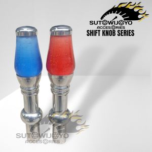 Tuas Tongkat Shift Gear Knob Manual Persneling Mobil/Truck Universal Stainless Steel Bunga Tulip
