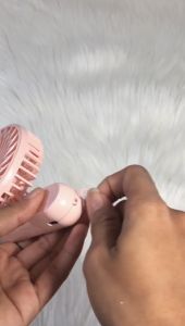 KIPAS ANGIN KONSER TRAVELING / PORTABLE MINI FAN CONCERT / KIPAS ANGIN LIPAT 500mAH (bisa ganti baterai)