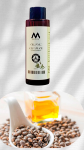 Organic Castor Carrier Oil - 100% Pure & Natural 100ml