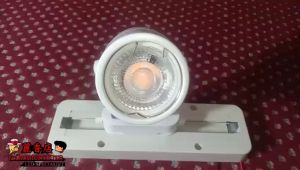 FITTING RELL MR16 SOROT REL MR 16 HITAM PUTIH KOSONGAN FITING TRACKLIGHT BULAT HALOGEN TUSUK LED