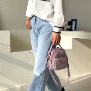 Tas Selempang Wanita Colorful Fox 0466 Tas nilon anti air tas selempang wanita slingbag wanita tas wanita terlaris