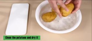 Red Microwave Oven Baked Bags Potatoes Corn Sweet Potato Heating Tools Reusable Microwave Oven Potato Cooking Bags Kitchen Tools