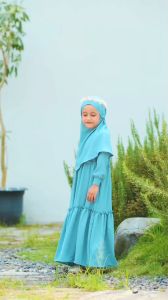 Keona Dress: Baju Gamis Anak & Baju Muslim Anak Kekinian