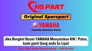 Blok Seher Original Yamaha: Aksesori Motor Yamaha Aerox & Nmax