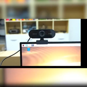 2K เว็บแคมHD Auto Focus ในตัวกล้องเว็บสำหรับคอมพิวเตอร์พีซีแล็ปท็อปวิดีโอการประชุมคลาสเว็บแคมพ360องศาปรับ