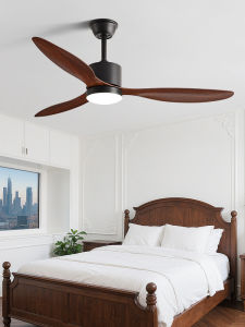 KAIYE | Retro Minimalist Silent Variable Frequency Ceiling Fan Light