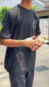 KAOS ATASAN OBLONG DEWASA PRIA/LAKI-LAKI LENGAN PENDEK DISTRO GAMBAR DEPAN BELAKANG KATA-KATA-724