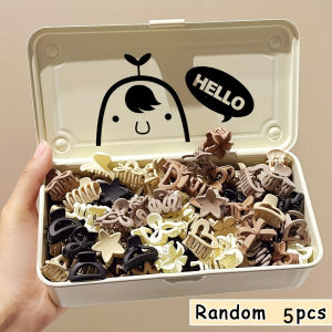 5/10/20/30pcs Beige Mixed Pack Small Clips Cute Girl Accessories - Perfect for Daily Use Special Occasions or Travel Gifts