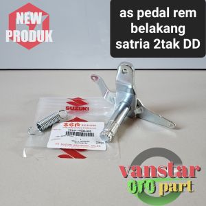 as pedal rem belakang satria hiu lumba 2 tak DD set per ori