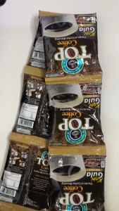 KOPI TOP COFFEE PLUS GULA 1 Renceng isi 10pcs