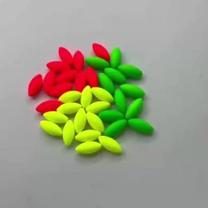 50 Pieces of High-Quality Foam Fishing Buoys Olive Fishing Buoys High-Quality Fishing Line Accessories Fishing Supplies