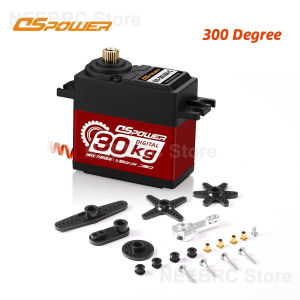 DSpower 20kg 25KG 30kg 35KG 70KG Waterproof IP67 Metal Gear Servo Large Torque for 1/5 1/8 1/10 RC Car TRX4 Axial Scx10 Robot