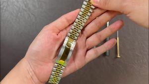 Luxury Solid Stainless Steel Watch Bracelet for Rolex DAYTONA GMT SUBMARINER Yacht-Master for Jubilee Curved Strap 20mm 22mm 21m