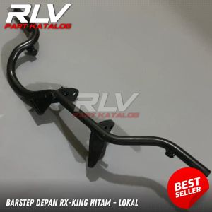 Besi Bastep RX King Hitam Standard Besi Step Depan RX King