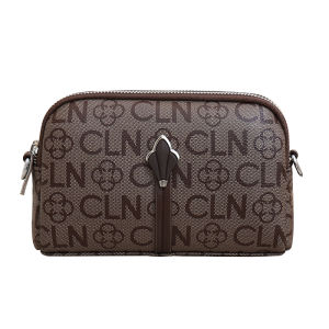 BYUELUN | Women Retro Print Lightweight Layered Crossbody Bag