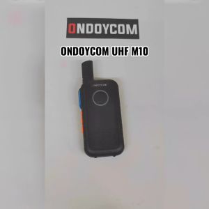 ONDOYCOM M10 SET OF 2 Portable Two Way Radio Walkie Talkie 5W UHF with 16 Channel