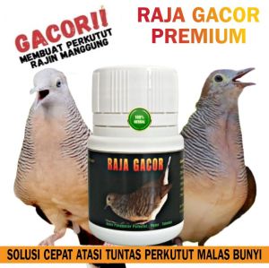 Raja Gacor Mengundang Bunyi Herbal Alami untuk Perkutut 100 Butir Pil Madura Koong Super Kuong JPJ Gold Coin Dewa Gacor Crystal