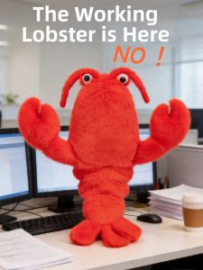 HEMIXIONG | Cute Novelty Lobster Pillow for Birthday Gifts