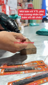 Mũi vít PH2 YTL siêu bám vít - độ cứng 62HRC Nội Địa Trung