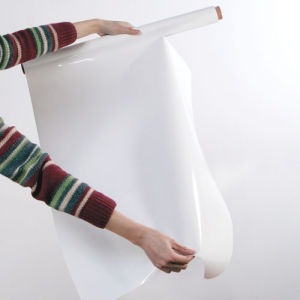 Static Absorption Ultra-Thin Portable No-Adhesive Whiteboard Wall Stickers Easy to Write And Erase without Damaging the Wall