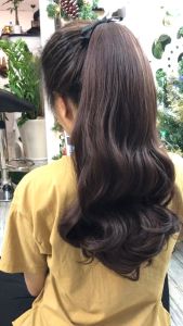 [Top Bán Chạy] Tóc Giả Buộc Xoăn Có Cài Và Dây Buộc Dày Dặn Sỉ Toàn Quốc
