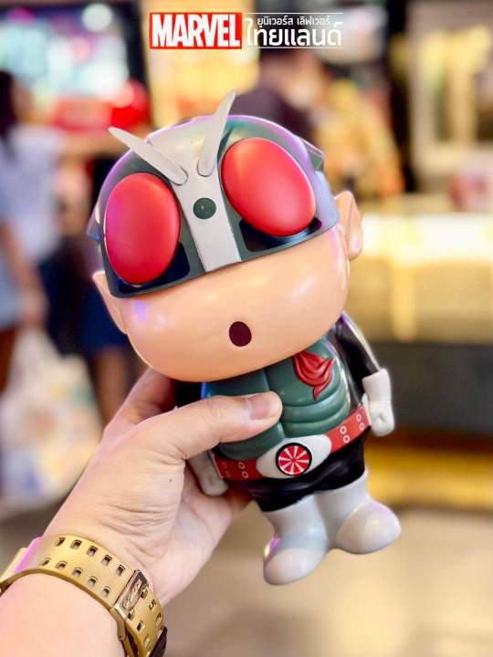 [พร้อมส่ง] กระบอกน้ำชินจัง X มาสค์ไรเดอร์ Shin Chan x Mark Rider ...