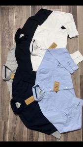 Áo sơ mi nam tay dài màu trắng Nexx&Dee công sở 1 túi đi tiệc vải oxford denim cao cấp SM02