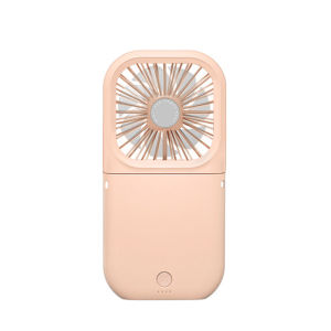 Quạt Gấp Mini Cầm Tay Di Động Có Thể Sạc Lại Bằng USB Với Dây Đeo Cổ Để Làm Mát Ngoài Trời Quạt Nhỏ