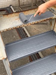 3 in 1 Anti Rust Paint for Metal water-based Steel Stair Railings Rusty Motorcycles Primer Paint