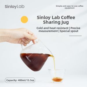 Sinloy Coffee | Borosilicate Glass Pour Over Coffee Pot 400ml