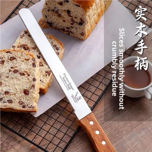 Bread Slicing Knife Stainless Steel No Crumbs