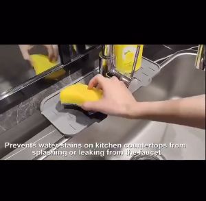 Foldable Kitchen Mat & Sink Splash Guard: How to Choose the Best Silicone Faucet Mat