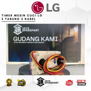 TIMER MESIN CUCI LG 2 TABUNG - TIMER MESIN CUCI LG - TIMER DOUBLE 3 KABEL - TIMER WASH DOUBLE 3 KABEL