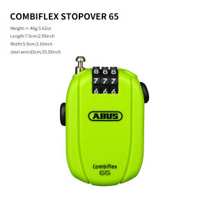 ABUS steel cable password lock bicycle baby stroller helmet lock bicycle portable mini luggage backpack skateboard anti-theft lo