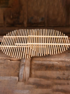 Bamboo Grid Plate for Streaming For Home Steamed Bun Hot Steamed Bread round Steamer Steamer Steamer Steamer Steamed Bread Steaming Rack
